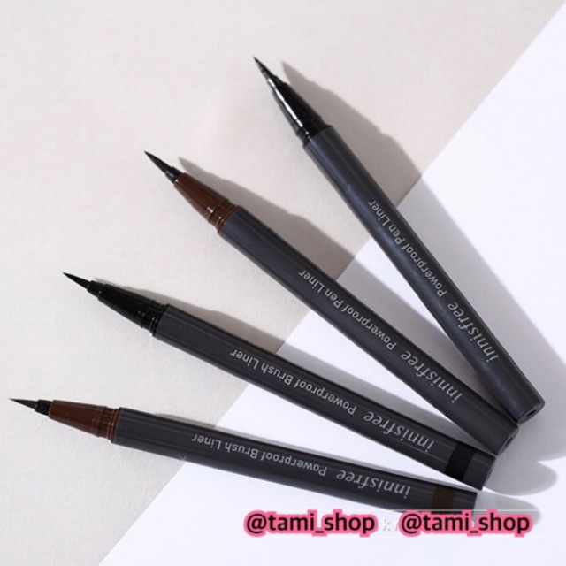 [ MẪU MỚI ] Kẻ mắt nước INNISFREE POWERPROOF BRUSH LINER