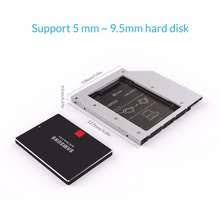 Caddy Bay Dày SATA 9.5mm/12.7mm SATA 3.0 sử dung cho SSD,HDD,LAPTOP