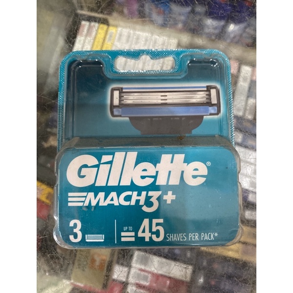 Đầu Dao Cạo Thay Thế Gillette Mach3+(Hộp 3 cái)