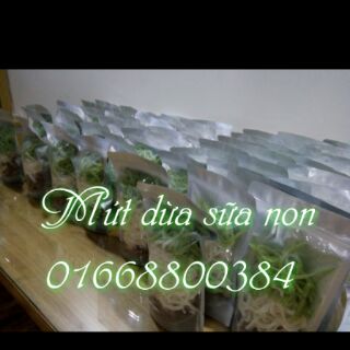 Mứt Dừa Sữa Non Siêu Mềm
