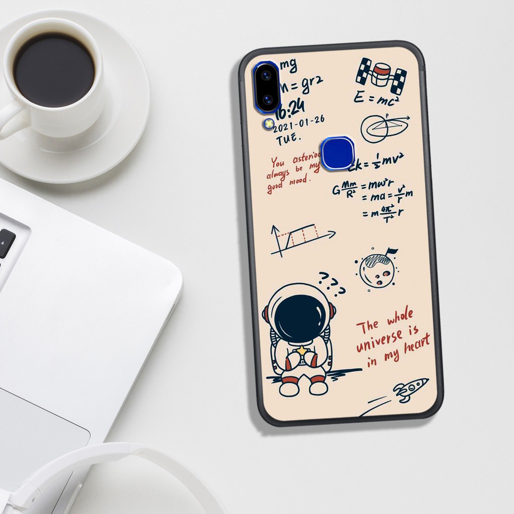 ỐP LƯNG VIVO V9/Y85/Y91/Y93/Y95/Y97, IN HÌNH PHI HÀNH GIA NGỘ NGHĨNH ĐÁNG YÊU.