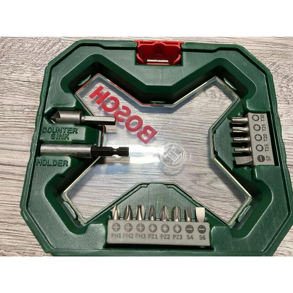 Bộ Mũi Khoan BOSCH 34 Món Chuyên Dụng Cho Máy Khoan Điện