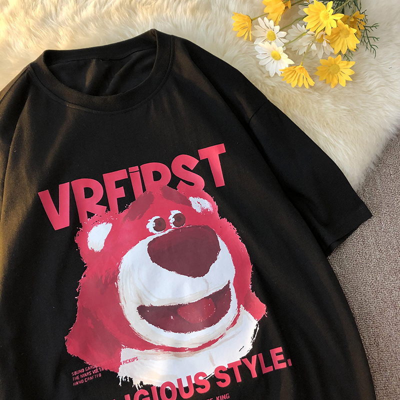 NRVP Áo Thun Ngắn Tay Dáng Rộng Thời Trang Mùa Hè 2021