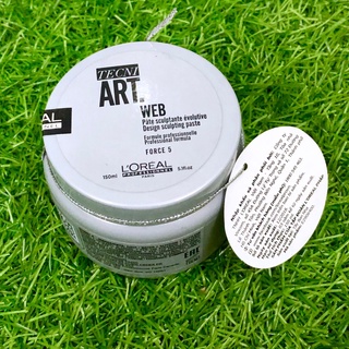 Sáp tạo kiểu Loreal Tecni Art Web Design Sculpting Paste 150ml, độ cứng 5