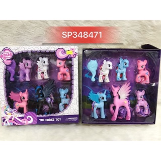 Đồ chơi ngựa Pony cánh 6C + lược, 118