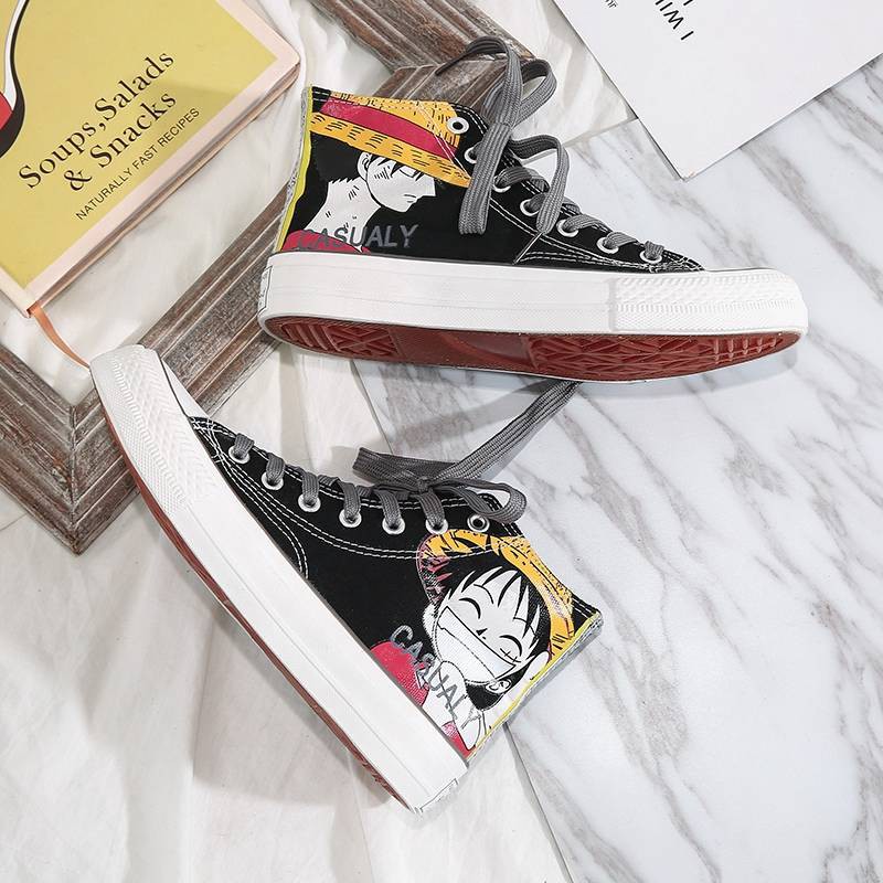 One Piece Graffiti Anime All-match Thông thường giày nam | BigBuy360 - bigbuy360.vn