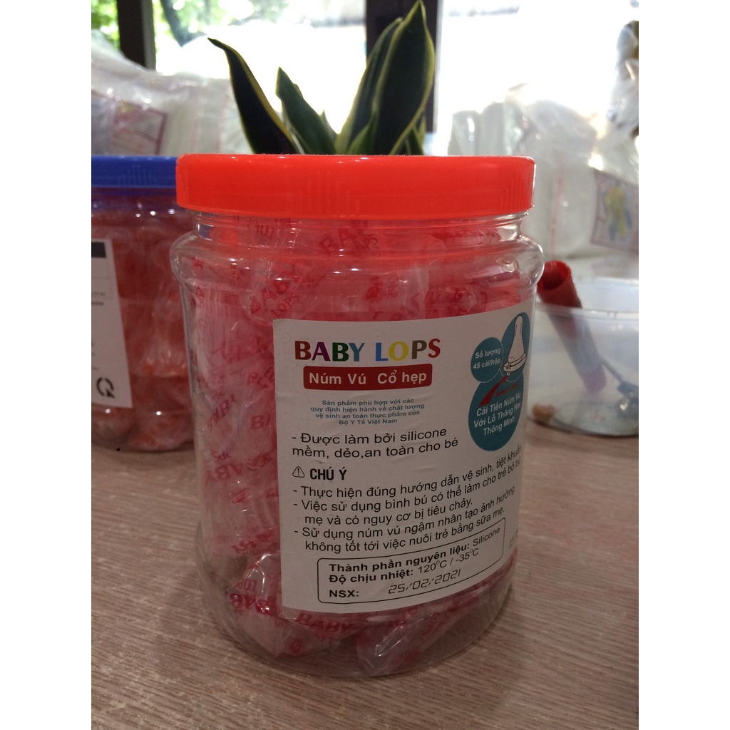 Núm vú baby lops cho bé ( 3 size S,M,L