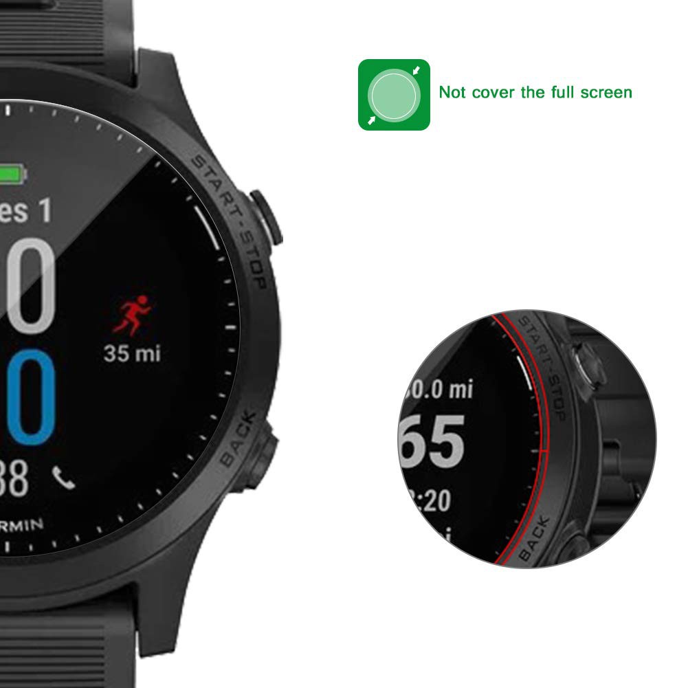 2 kính cường lực chống sốc cho Garmin Forerunner 935 Premium HD 9H