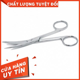 [ TBYT QUÂN Y  ]Kéo 10 cm cong 2 đầu nhọn