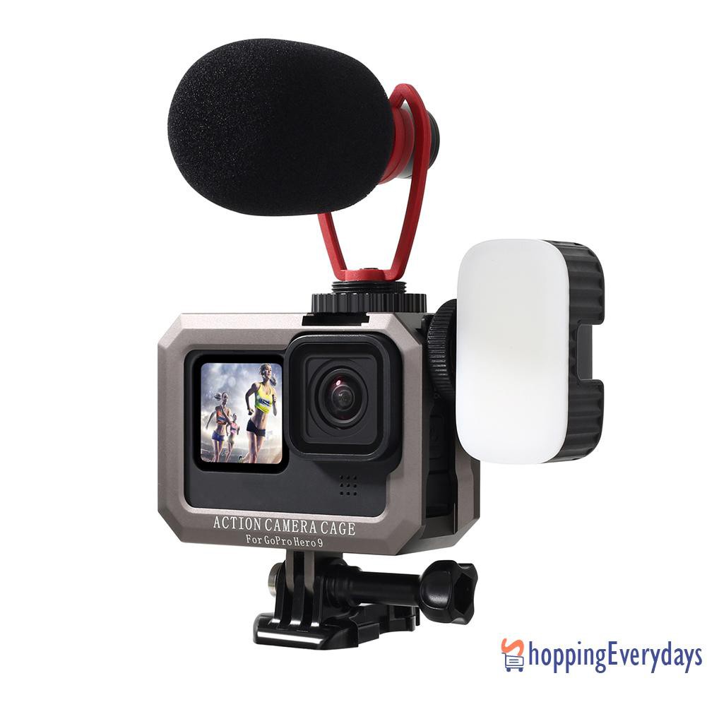 Vỏ Nhôm Bảo Vệ Khung Máy Ảnh Gopro Hero 9 | BigBuy360 - bigbuy360.vn