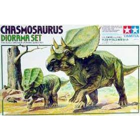 MÔ HÌNH KHỦNG LONG 1/35 SCALE CHASMOSAURUS DIORAMA SET TAMIYA 60101