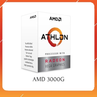 Cpu amd athlon 3000g | phân phối bởi fpt, spc, elite | giá cực tốt