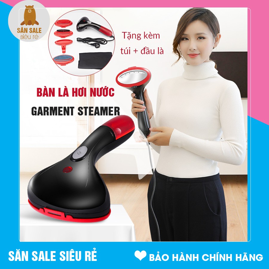 [BH 1 đổi 1] Bàn ủi hơi nước cầm tay chính hãng GARMENT STEAMER, bàn là du lịch - SANG TRỌNG - Nhỏ gọn, tiện lợi