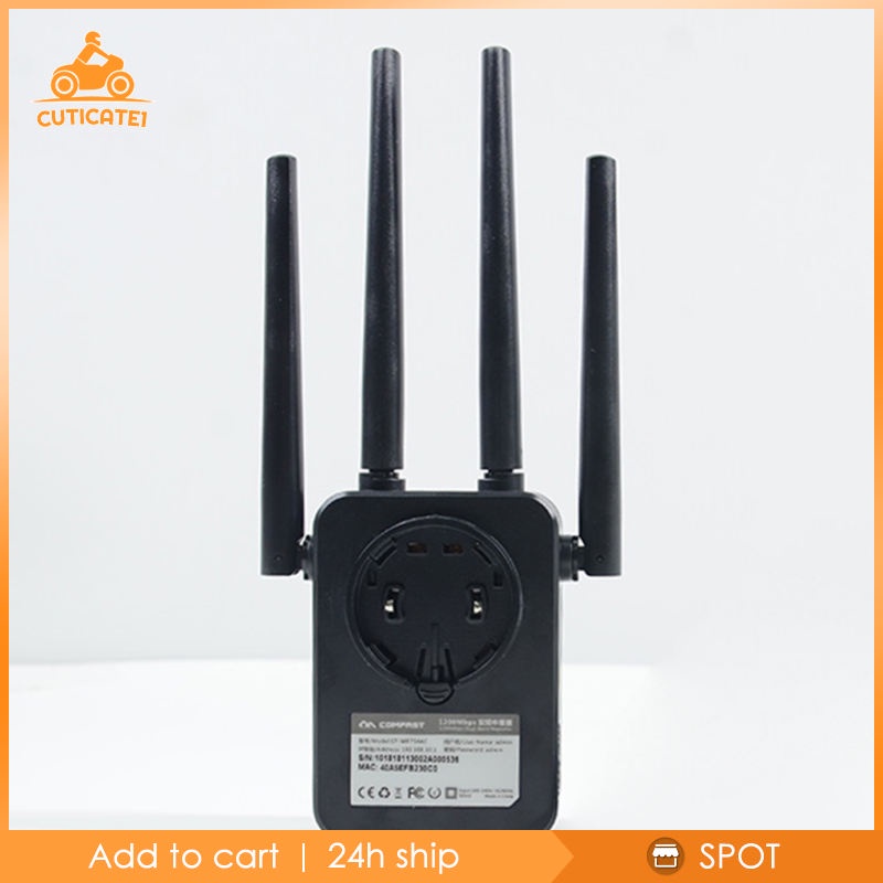 Thiết bị phát wifi băng tần kép 1200Mbps AC1200 2.4G&5G | BigBuy360 - bigbuy360.vn