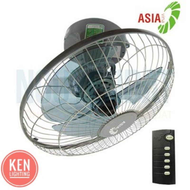 ♥️ Quạt Đảo Trần Remote Asia Xua Tan Nắng Nóng.