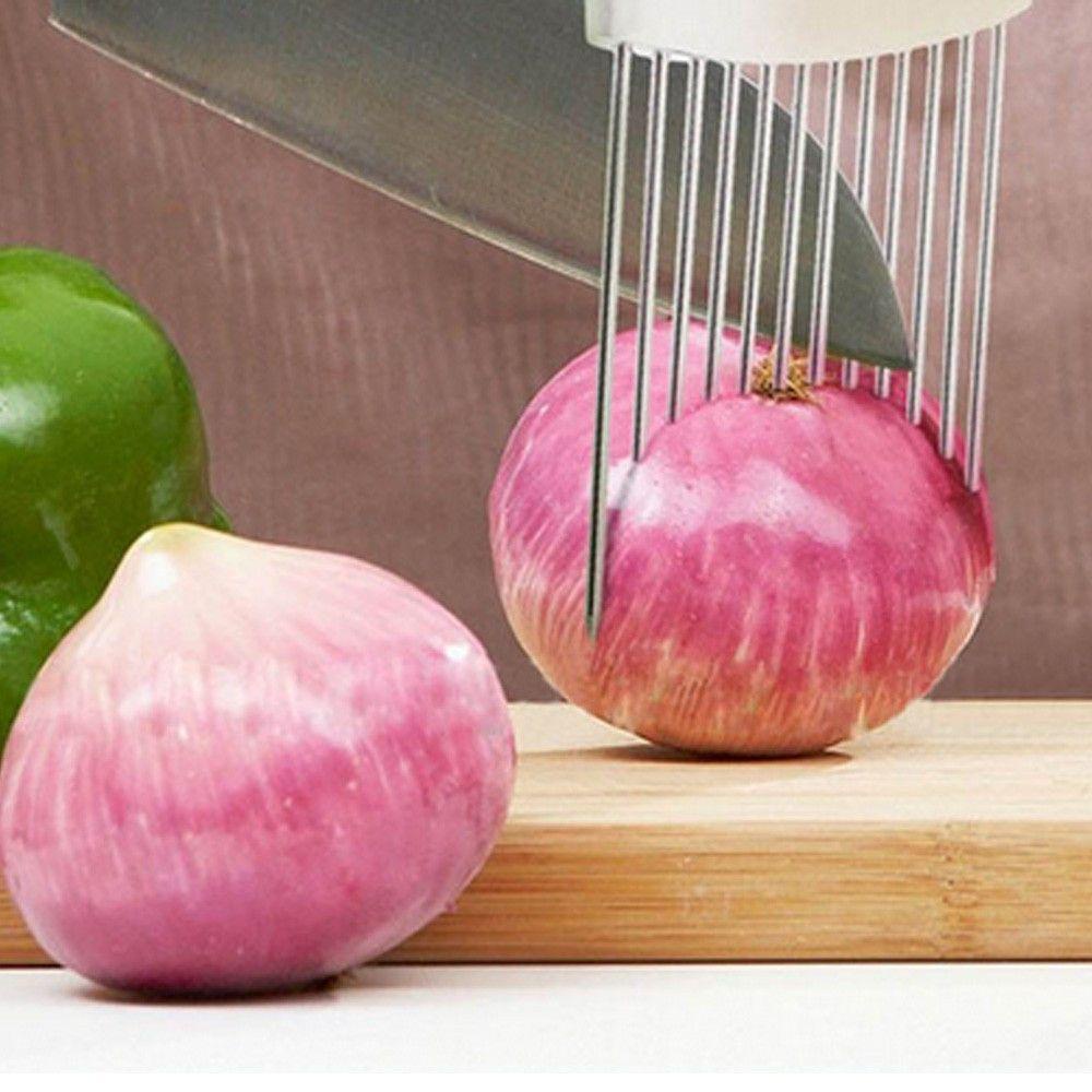 YIYU Giá Đỡ Dụng Cụ Cắt Cà Chua Bằng Thép Không Gỉ