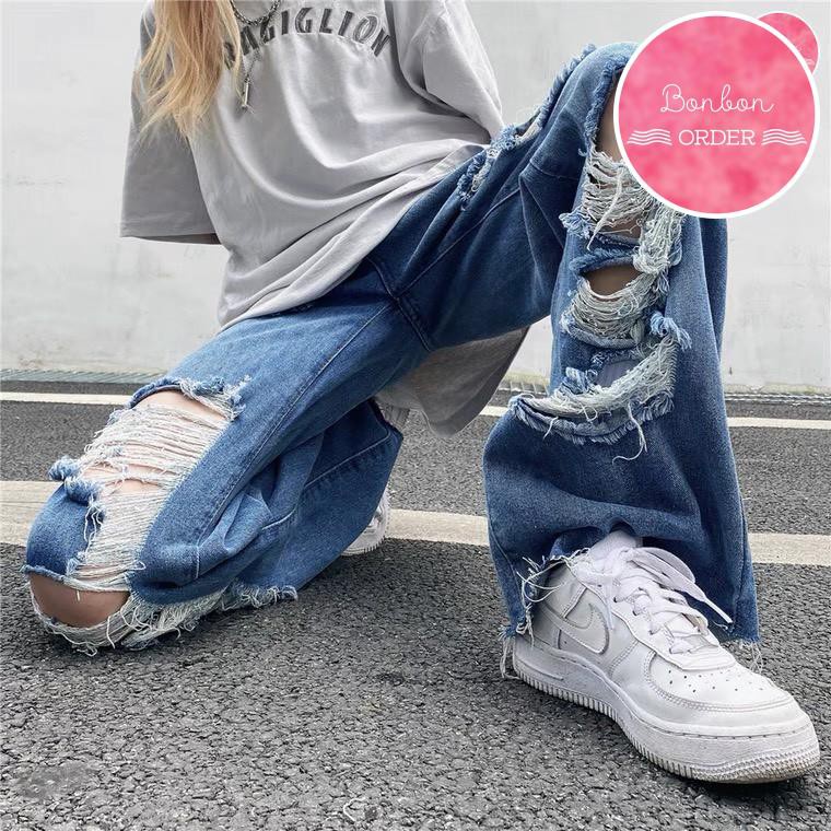 QUẦN JEAN ULZZANG RÁCH CỰC CHẤT