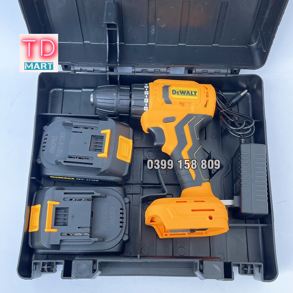 Máy Khoan Pin DEWALT 48V Không Chổi Than