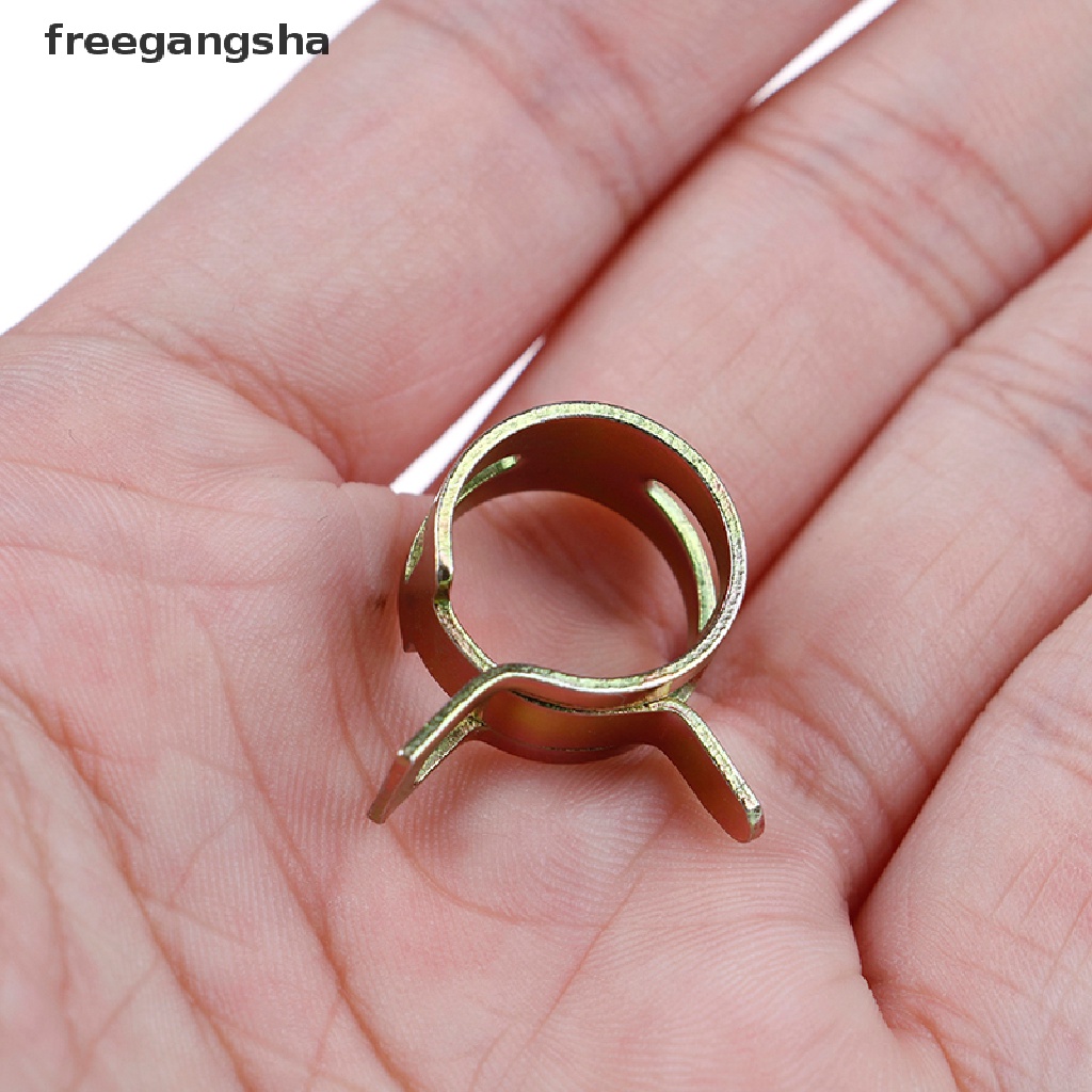 [FREG] 10pcs 6-15mm spring clip vacuum fuel oil hose line air tube band clamp 6 sizes  FDH