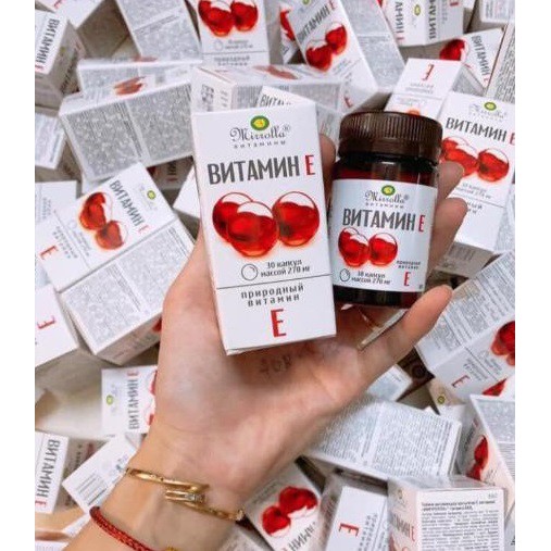 Vitamin E Đỏ Mirrola Nga