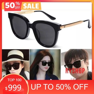 Kính Mát Nam Nữ V ❤️FREESHIP❤️Tròng Đen Chân Vàng Siêu Sang - RyShop