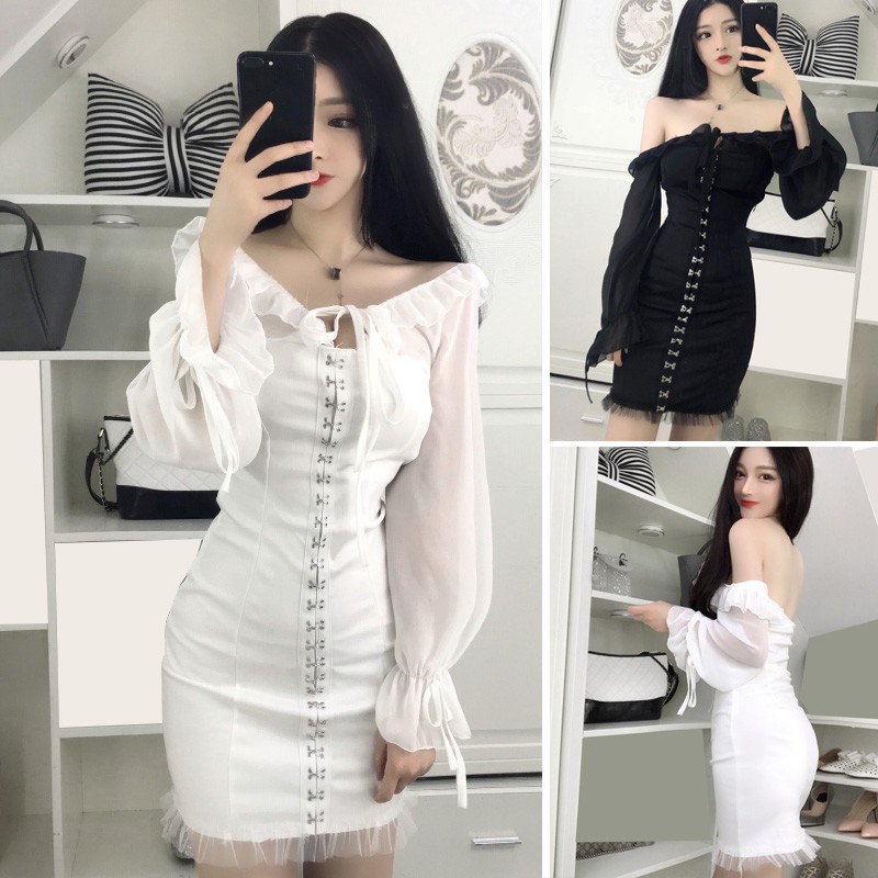 ĐẦM DRESS NỮ ULZZANG ( kèm video và hình thật )