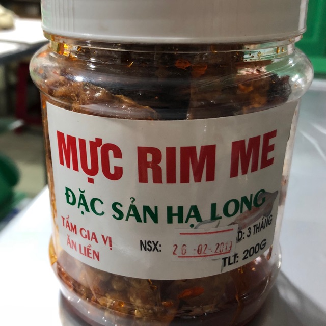 Mực rim me hạ long
