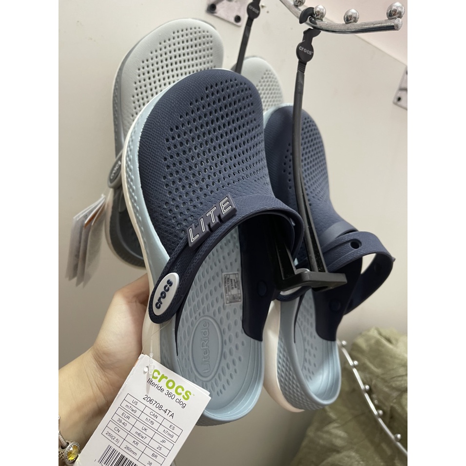 dép Cross bít đầu siêu thoáng crocss literdiree 360 siêu êm mẫu mới 2023 nhiều mầu size 35 36 37 38 39 40 41 42 43 44 45