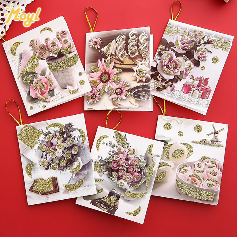 Thiệp Chúc Mừng Thiết Kế Sáng Tạo Phong Cách Hàn Quốc