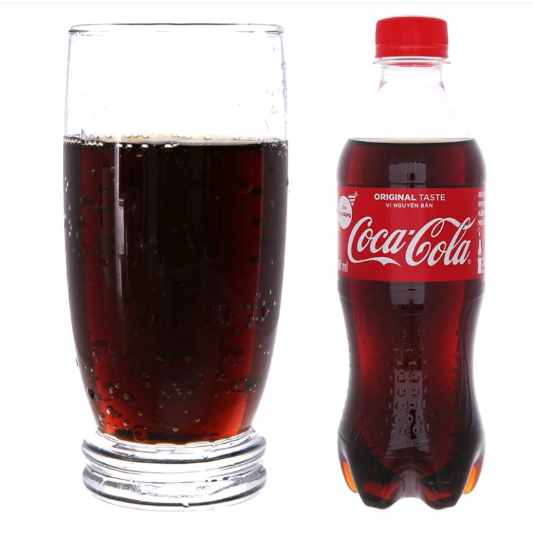 combo 6 chai nước ngọt coca-cola vị nguyên bản 390ml