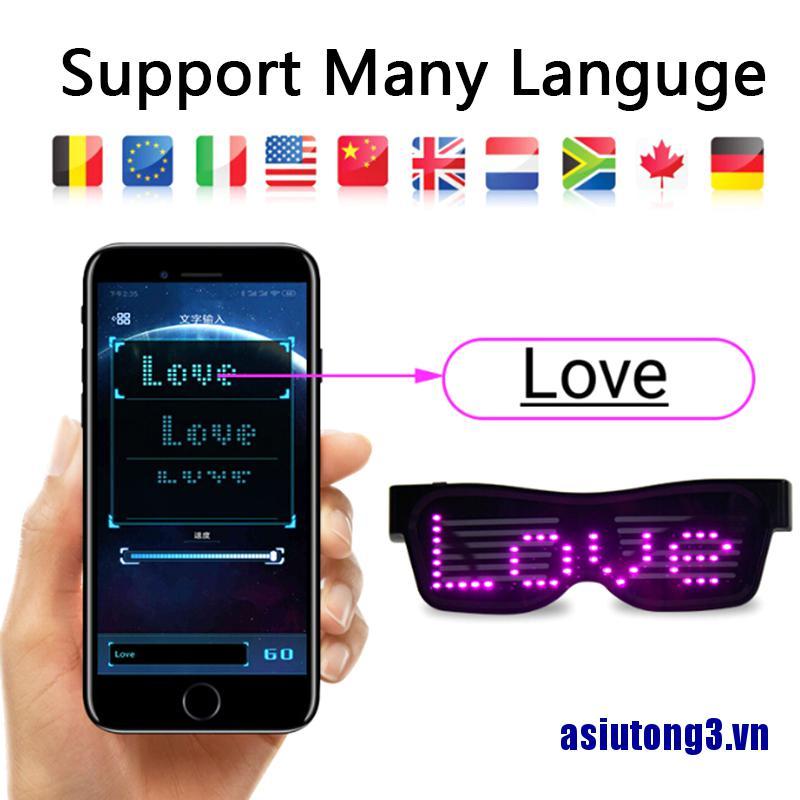 Mắt Kính Không Dây Kết Nối Bluetooth 3 Đèn LED Độc Đáo | BigBuy360 - bigbuy360.vn