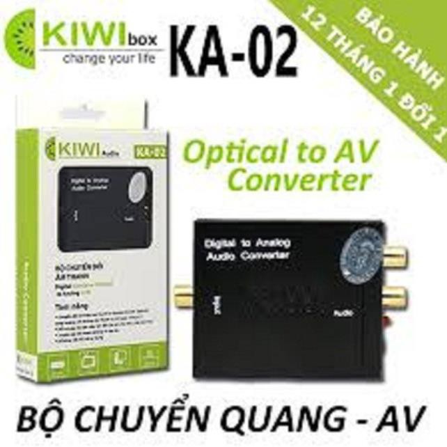 BỘ CHUYỂN ĐỔI ÂM THANH OPTICAL KIWI KA-02