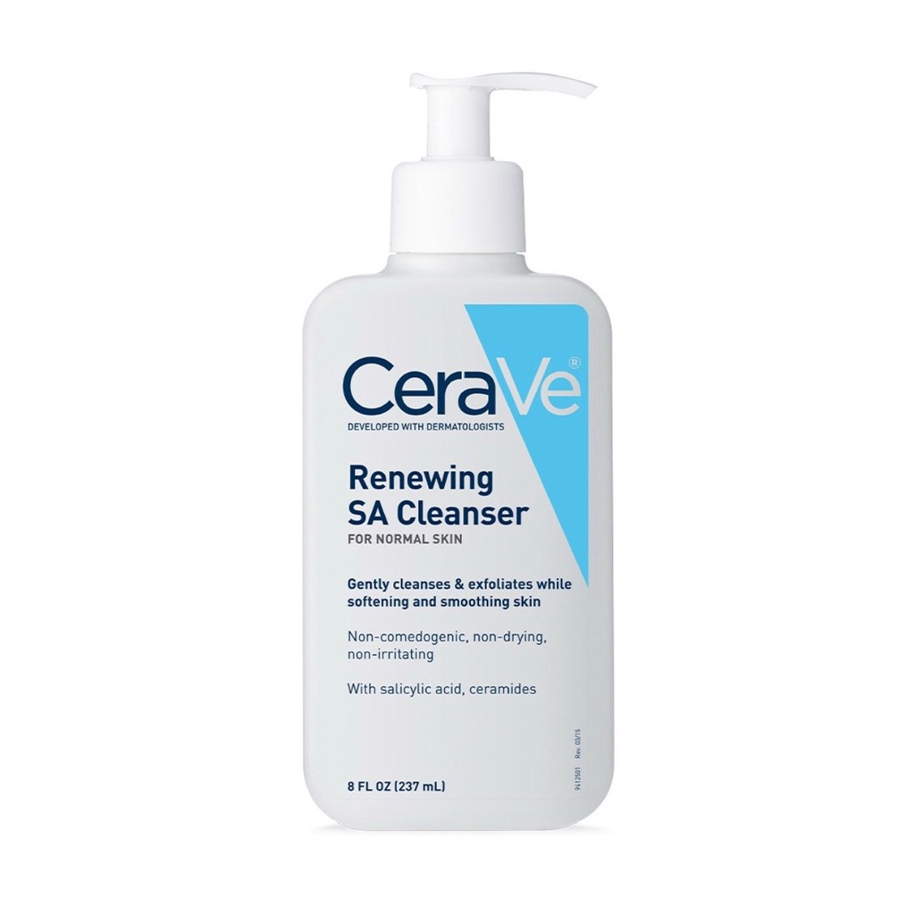 Sữa rửa mặt Cerave Renewing SA/ Foaming/ Hydrating Cleanser