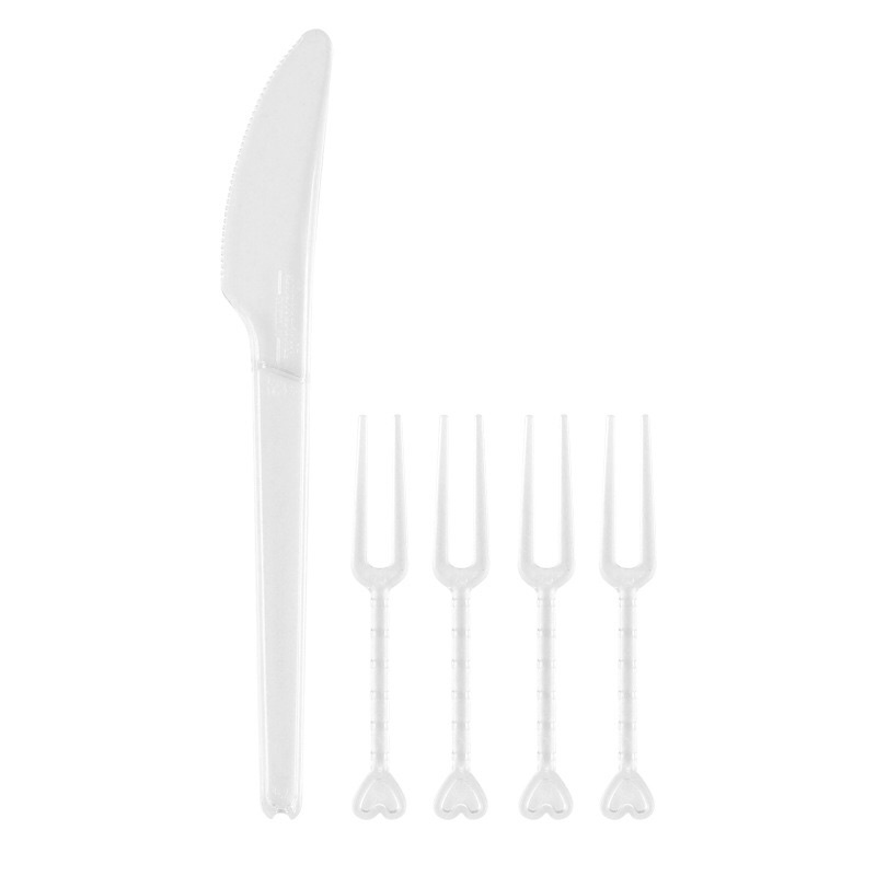 Bộ Dao Dĩa ăn bán Trung Thu 5 chi tiết