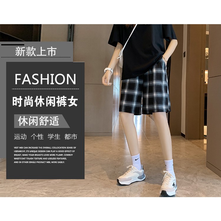 Quần Short Thể Thao Lưng Cao Ống Rộng Chất Liệu cotton / oversize Năng Động Thời Trang Cho Nữ