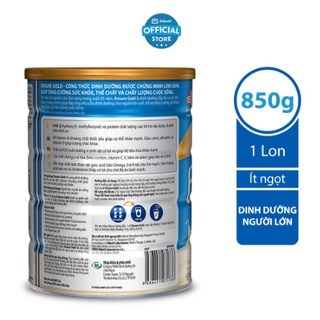 [ CHÍNH HÃNG ] Sữa bột Ensure Gold Abbott ít ngọt (HMB) 850g