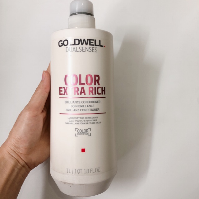 Dầu xả Siêu dưỡng màu GOLDWELL DUALSENSES COLOR EXTRA RICH Detangling Conditioner 1000ml