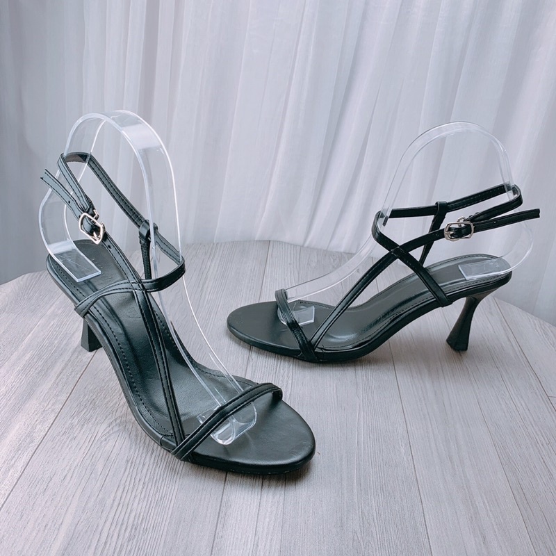 Sandal quai mảnh cao gót 7cm CỰC HOT - s119