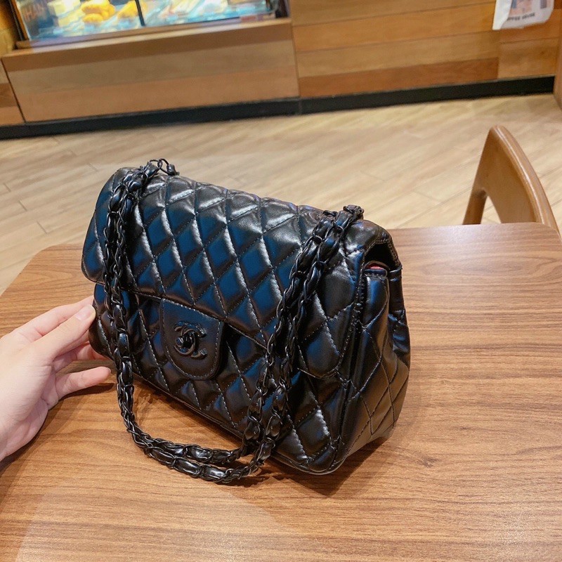 Túi Đeo Chéo clasic tag full màu trần trám❣️FREESHIP❣️