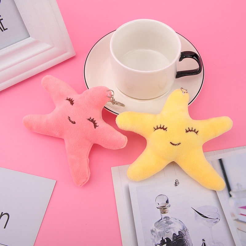 Móc khoá hình cá heo và sao biển