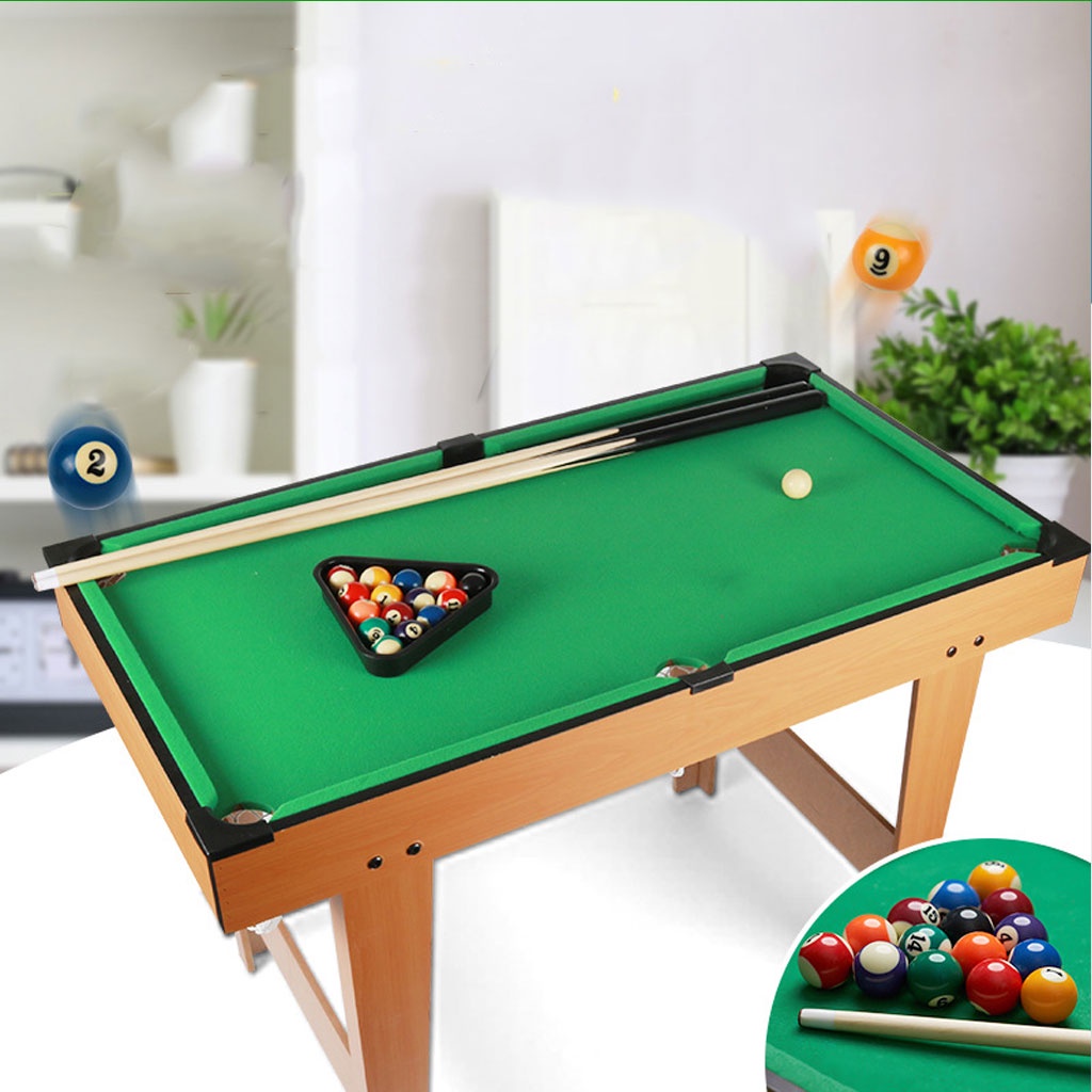 Bàn Bida mini Bi a Billiards mini Bida pool Làm bằng gỗ cao cấp bảo hành 6 tháng kích thước: 69x37x60 cm