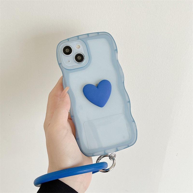 Ốp Điện Thoại Mềm Trong Suốt Màu Kẹo In Họa Tiết Có Dây Đeo Cho Iphone 7 8 SE 2020 7P 8P X Xs XR Xs max 11 12 13 Pro 11 12 13 Pro max