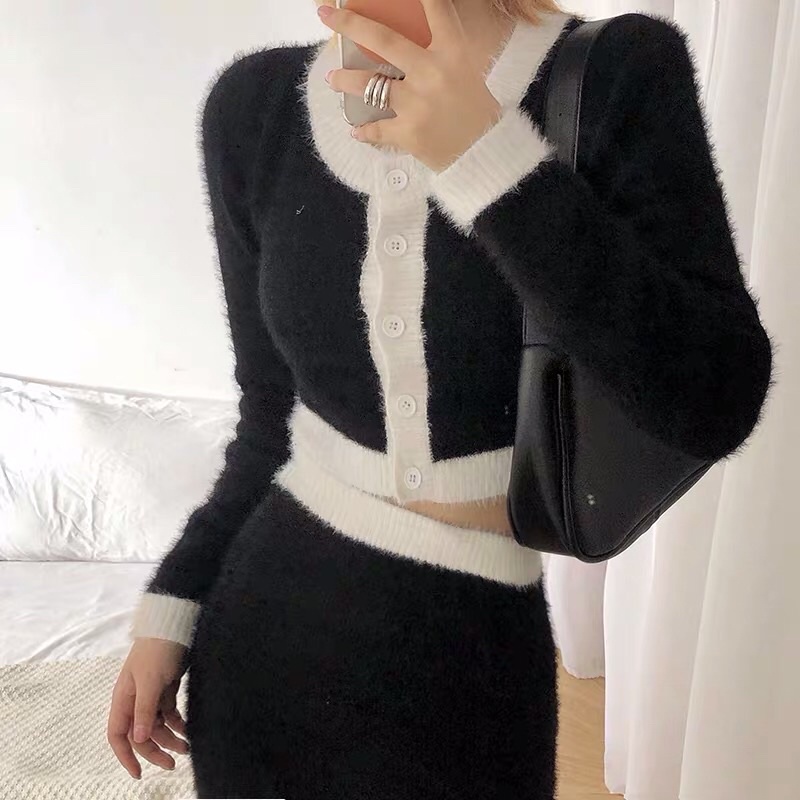 Váy len phong cách sexy - VAY02