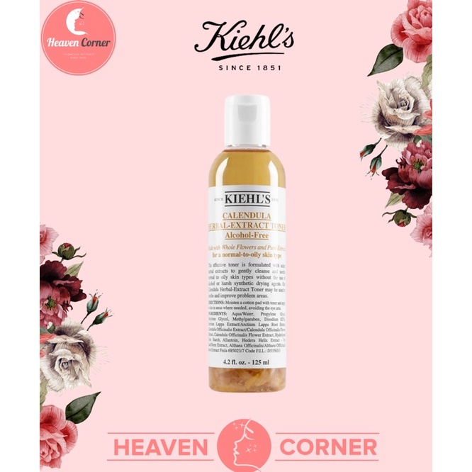 Toner Kiehl’s hoa cúc của Mỹ 125ML