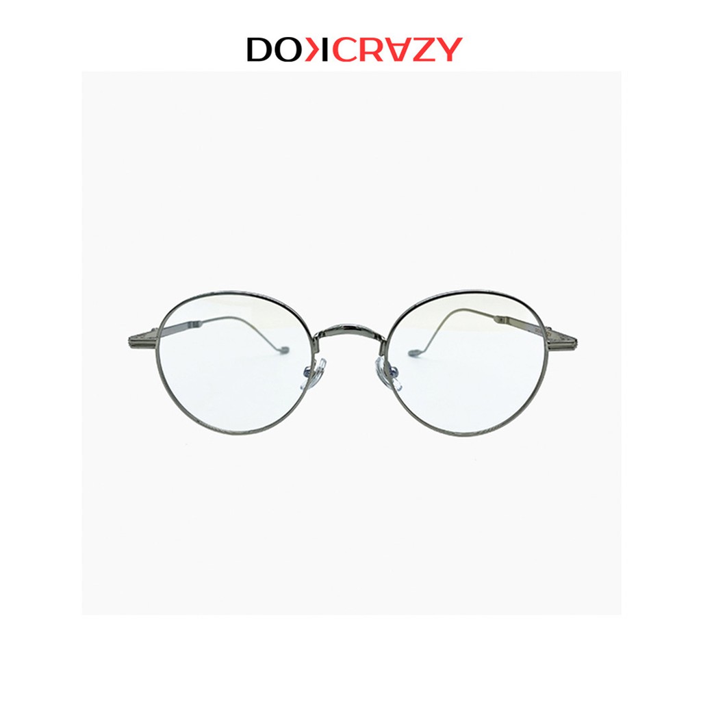 Kính mát râm cận clip on DABLO local brand DOKCRAZY thời trang nam nữ gọng tròn mắt râm ngầu phân cực chống tia UV retro | BigBuy360 - bigbuy360.vn
