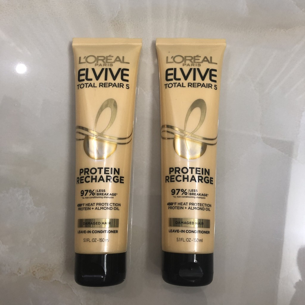 Dầu dưỡng tóc L’Oréal Elvive Total Repair 5 Protein Recharge Treatment (150ml) - MiMi Shop