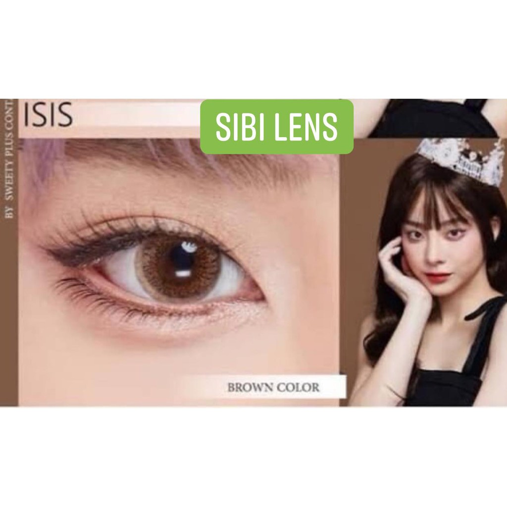 Lens isis Brown - Lens Chuẩn Thái  - Cam Kết Chính Hãng