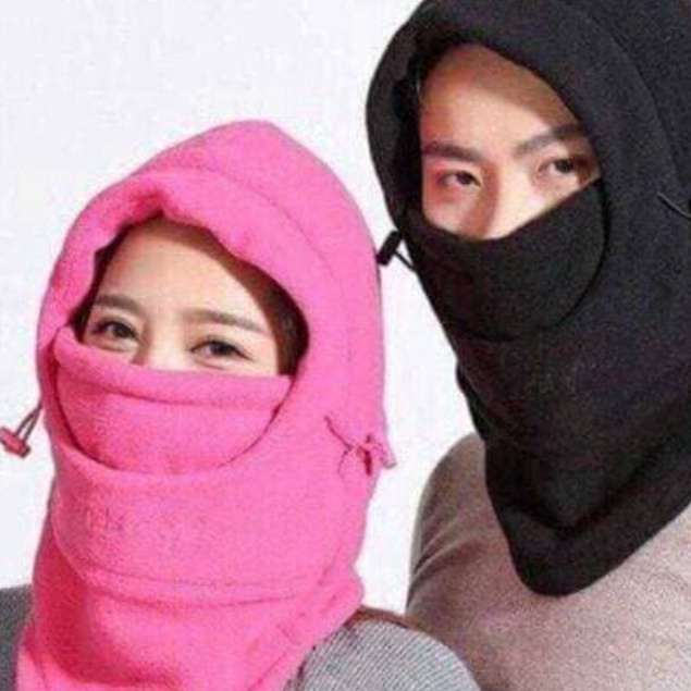 mũ trùm đầu đa năng chống rét ninja 6 in 1 giữ ấm