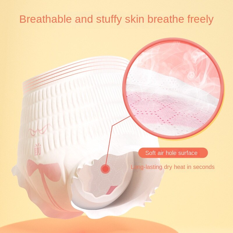 Ankexin Băng vệ sinh  Quần Lót Vệ Sinh Bằng Cotton Dạng Lỏng Lâu Trôi 360 Độ An Toàn Cho Phụ Nữ Mang Thai °Ngăn Chặn Rò Rỉ Bên