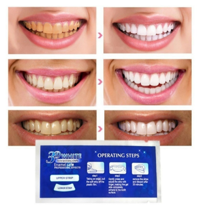 1 Dải Làm Trắng Răng 3D Chăm Sóc Răng Miệng